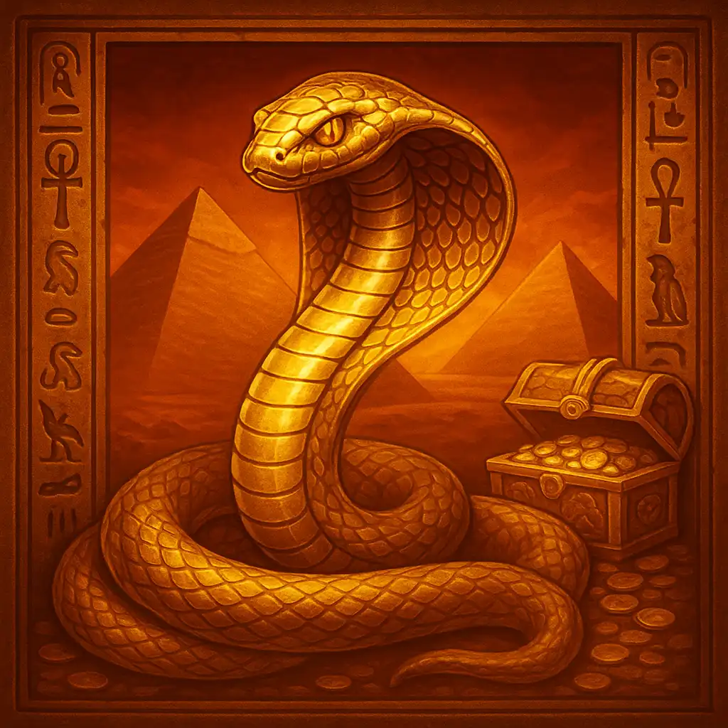 The Asp of Cleopatra slotgame artwork